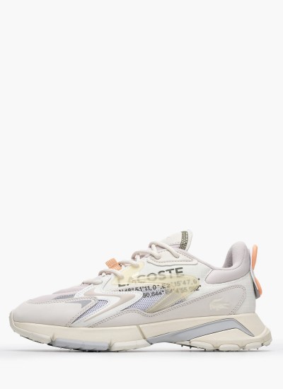 Ανδρικά Παπούτσια Casual L001.7Sma Μαύρο Δέρμα Lacoste
