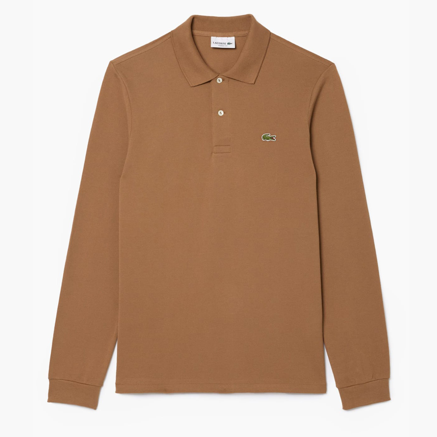 Ανδρικές Μπλούζες L1312 Καφέ Βαμβάκι Lacoste