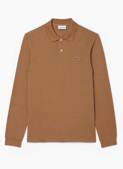 Ανδρικά Παπούτσια Casual L001.7Sma Μαύρο Δέρμα Lacoste