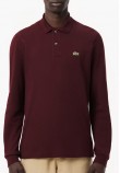 Ανδρικές Μπλούζες L1312 Μπορντό Βαμβάκι Lacoste