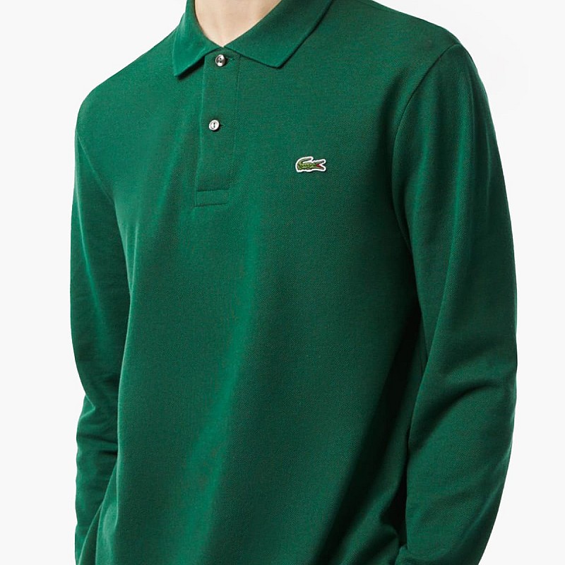 Ανδρικές Μπλούζες L1312 Πράσινο Βαμβάκι Lacoste