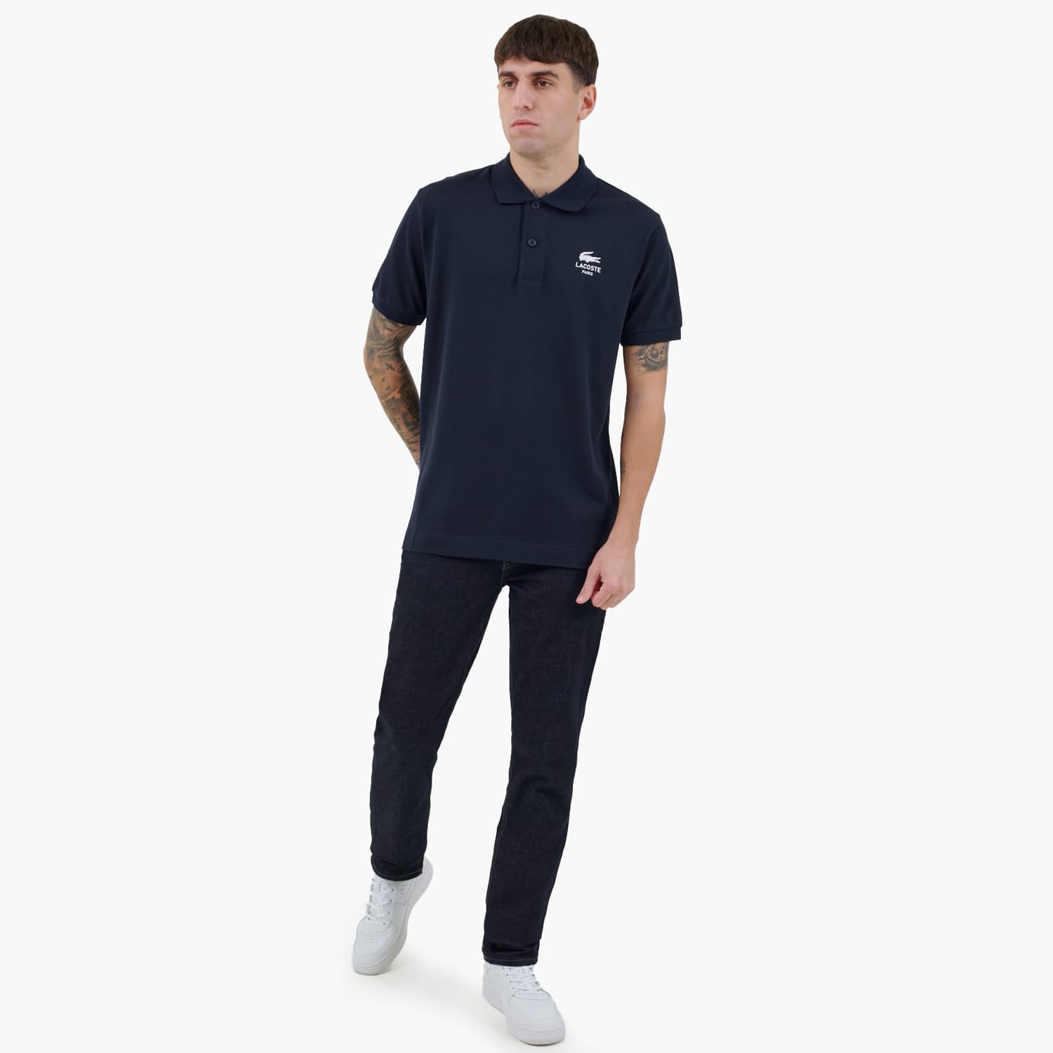 Ανδρικές Μπλούζες PH2723 Σκούρο Μπλε Βαμβάκι Lacoste Ανδρικές Μπλούζες PH2723 Σκούρο Μπλε Βαμβάκι Lacoste