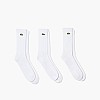 Ανδρικές Κάλτσες RA4182.3Pack Άσπρο Βαμβάκι Lacoste Ανδρικές Κάλτσες RA4182.3Pack Άσπρο Βαμβάκι Lacoste