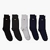 Ανδρικές Κάλτσες RA8069.5Pack Multi Βαμβάκι Lacoste Ανδρικές Κάλτσες RA8069.5Pack Multi Βαμβάκι Lacoste