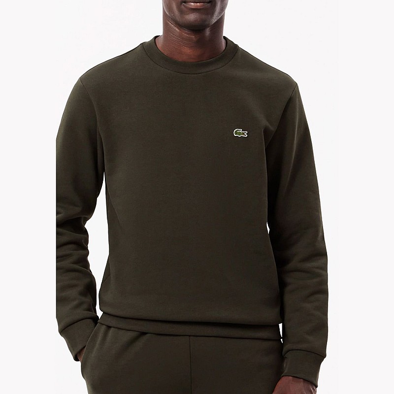 Men's Footer SH9608 Khaki Cotton Lacoste