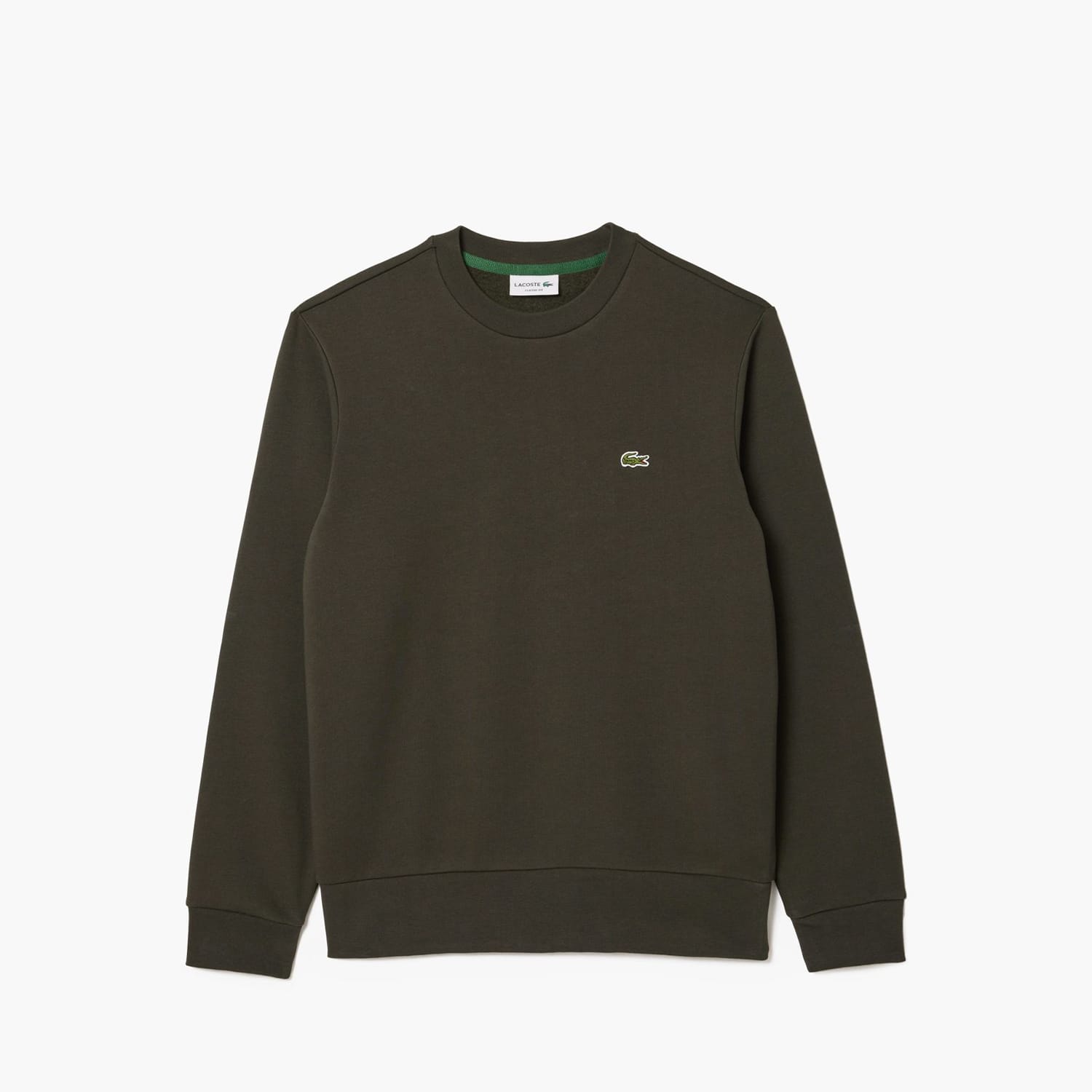 Ανδρικά Φούτερ SH9608 Χακί Βαμβάκι Lacoste