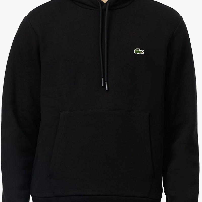 Ανδρικά Φούτερ SH9623 Μαύρο Βαμβάκι Lacoste