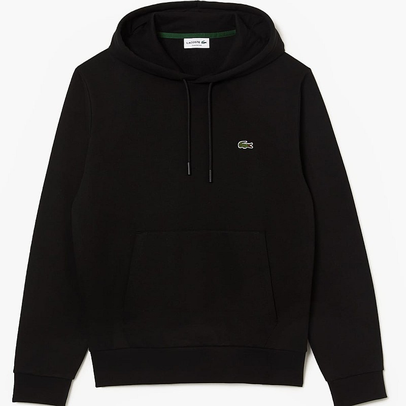 Ανδρικά Φούτερ SH9623 Μαύρο Βαμβάκι Lacoste