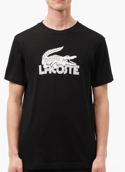 Ανδρικά Καπέλα RK0342 Μαύρο Πολυεστέρα Lacoste