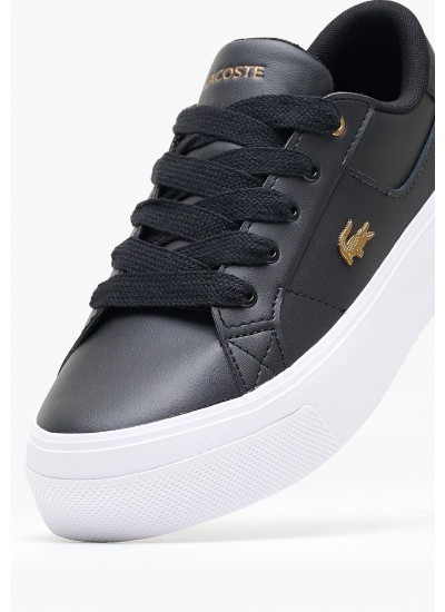 Γυναικεία Παπούτσια Casual Vulc.Flatform Άσπρο Ύφασμα Calvin Klein