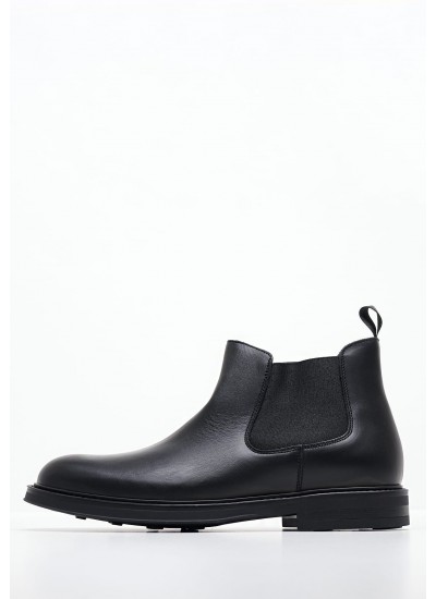 Ανδρικά Μποτάκια 1460.Mono Μαύρο Δέρμα Dr. Martens