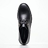 Women Moccasins 98Z2 Black Leather Frau Women Moccasins 98Z2 Black Leather Frau