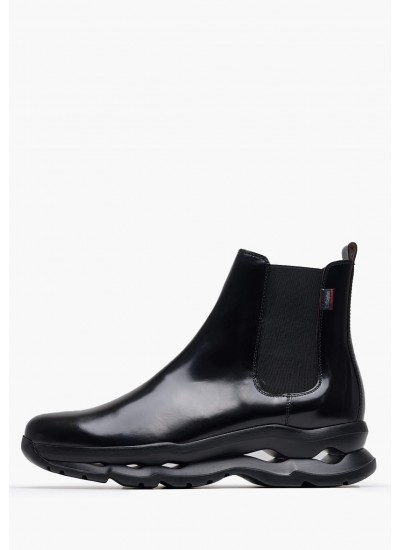 Ανδρικά Μποτάκια 1460.Mono Μαύρο Δέρμα Dr. Martens