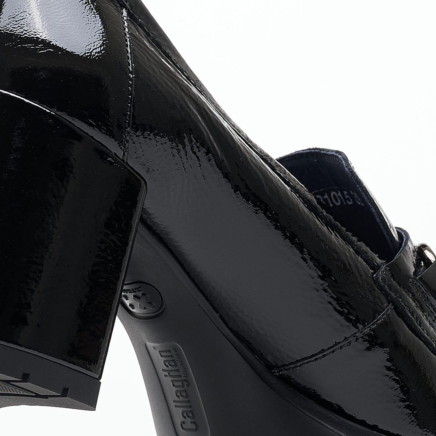 Women Moccasins 31015 Black Patent Leather Callaghan Women Moccasins 31015 Black Patent Leather Callaghan