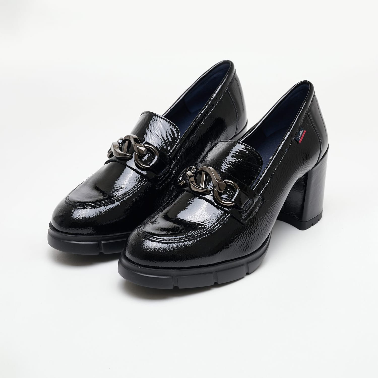 Women Moccasins 31015 Black Patent Leather Callaghan Women Moccasins 31015 Black Patent Leather Callaghan