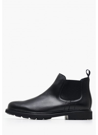 Ανδρικά Μποτάκια 1460.Mono Μαύρο Δέρμα Dr. Martens