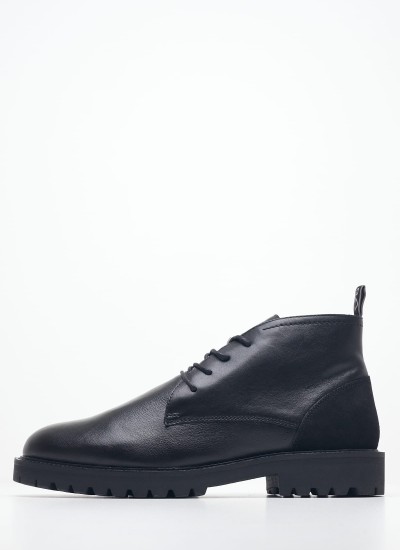 Ανδρικά Μποτάκια 1460.Mono Μαύρο Δέρμα Dr. Martens