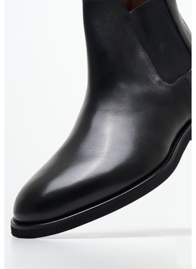 Men Boots 2650 Black Leather Philippe Lang