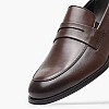 Men Moccasins 31462 Brown Leather Philippe Lang Men Moccasins 31462 Brown Leather Philippe Lang