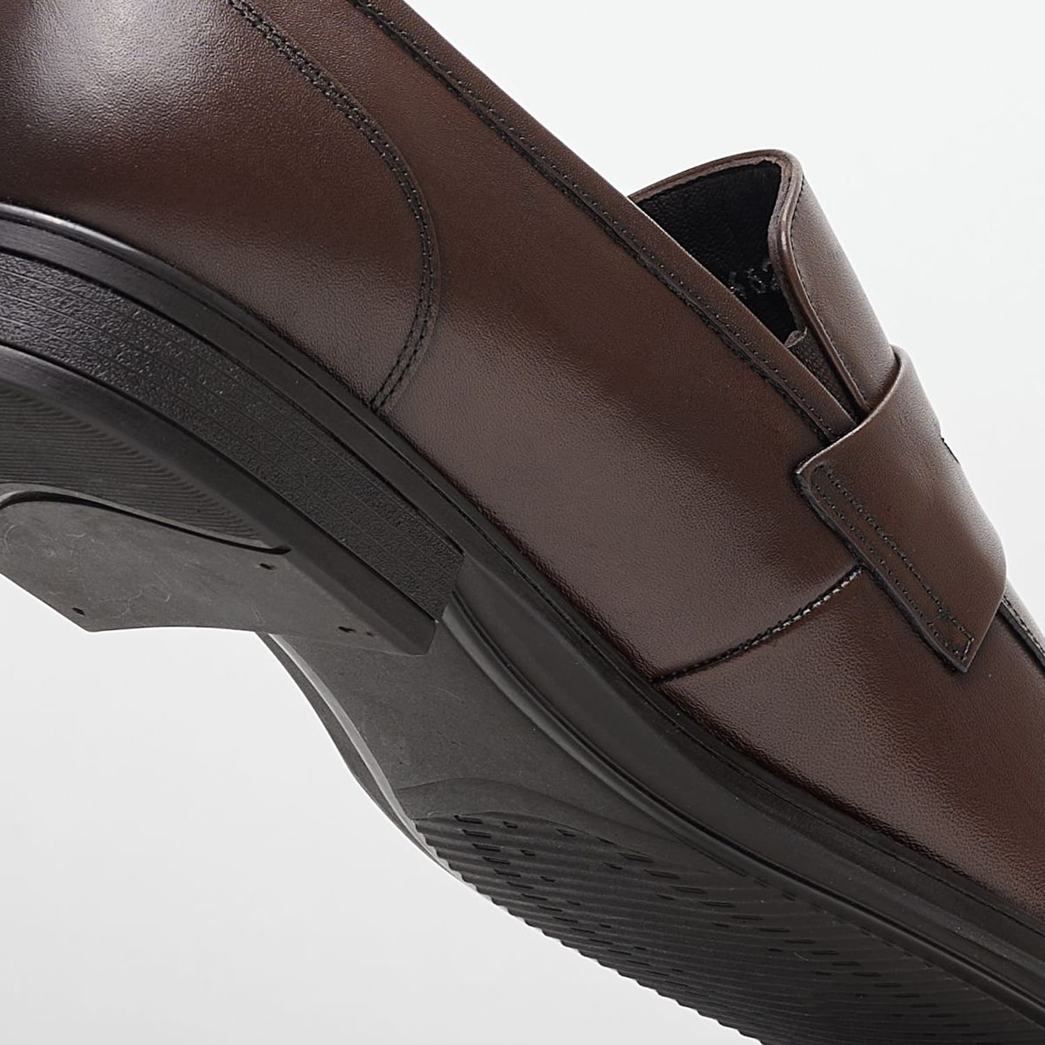 Men Moccasins 31462 Brown Leather Philippe Lang Men Moccasins 31462 Brown Leather Philippe Lang