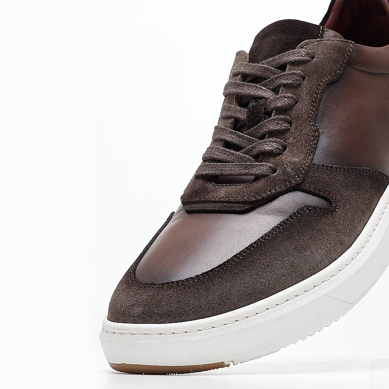 Men Casual Shoes 6994 Brown Leather Philippe Lang