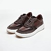 Men Casual Shoes 6994 Brown Leather Philippe Lang Men Casual Shoes 6994 Brown Leather Philippe Lang