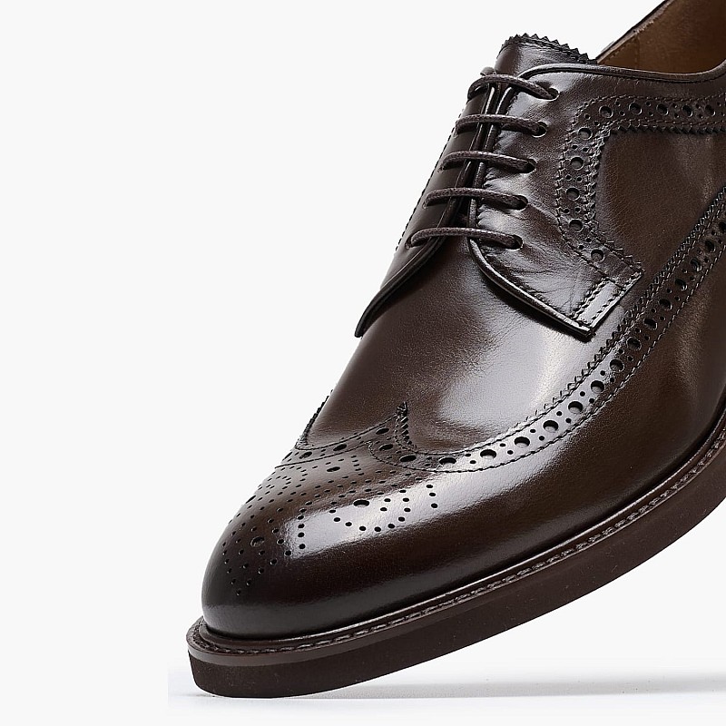 Men Shoes 6999 Brown Leather Philippe Lang