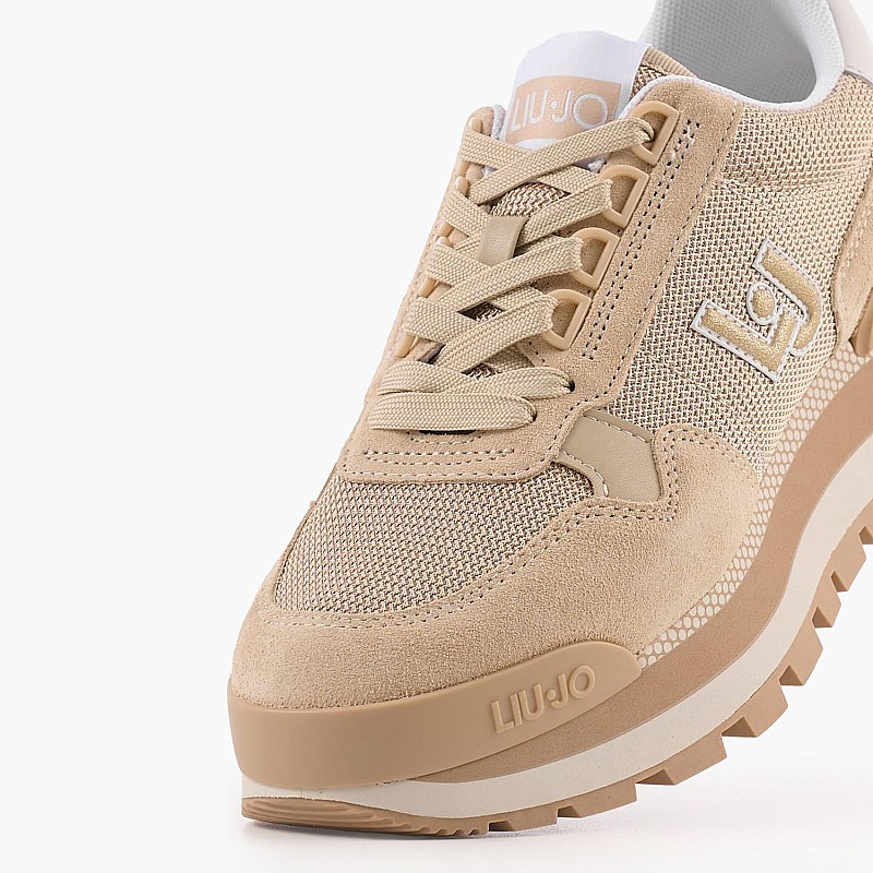 Women Casual Shoes Amazing.16 Beige Buckskin Liu Jo