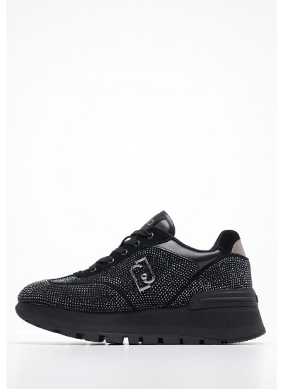 Γυναικεία Παπούτσια Casual 149748 Μαύρο ECOleather Skechers