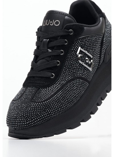 Γυναικεία Παπούτσια Casual 149748 Μαύρο ECOleather Skechers