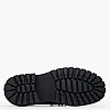 Women Moccasins 2Beta108 Black Leather Dei Colli Women Moccasins 2Beta108 Black Leather Dei Colli