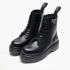 Women Boots Elyse.Hrt Black ECOleather Lumberjack Women Boots Elyse.Hrt Black ECOleather Lumberjack
