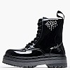 Γυναικεία Μποτάκια Elyse.Loust Μαύρο ECOleather Lumberjack Γυναικεία Μποτάκια Elyse.Loust Μαύρο ECOleather Lumberjack