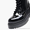 Γυναικεία Μποτάκια Elyse.Loust Μαύρο ECOleather Lumberjack Γυναικεία Μποτάκια Elyse.Loust Μαύρο ECOleather Lumberjack