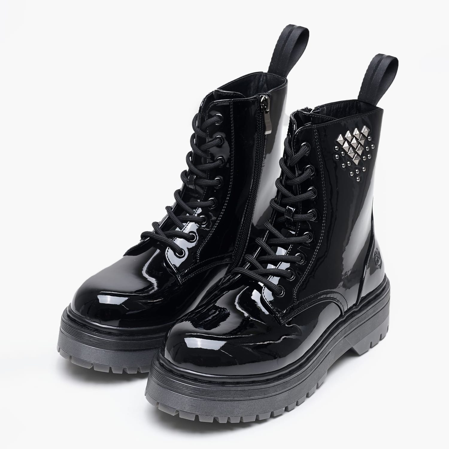 Γυναικεία Μποτάκια Elyse.Loust Μαύρο ECOleather Lumberjack Γυναικεία Μποτάκια Elyse.Loust Μαύρο ECOleather Lumberjack