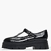 Women Moccasins 3000.3 Black Patent Leather MAKIS KOTRIS Women Moccasins 3000.3 Black Patent Leather MAKIS KOTRIS
