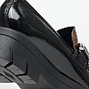 Women Moccasins 3000.4Leo Black Patent Leather MAKIS KOTRIS Women Moccasins 3000.4Leo Black Patent Leather MAKIS KOTRIS