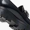 Women Moccasins 3000.4 Black Leather MAKIS KOTRIS Women Moccasins 3000.4 Black Leather MAKIS KOTRIS