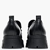 Women Moccasins 3000.4 Black Leather MAKIS KOTRIS Women Moccasins 3000.4 Black Leather MAKIS KOTRIS