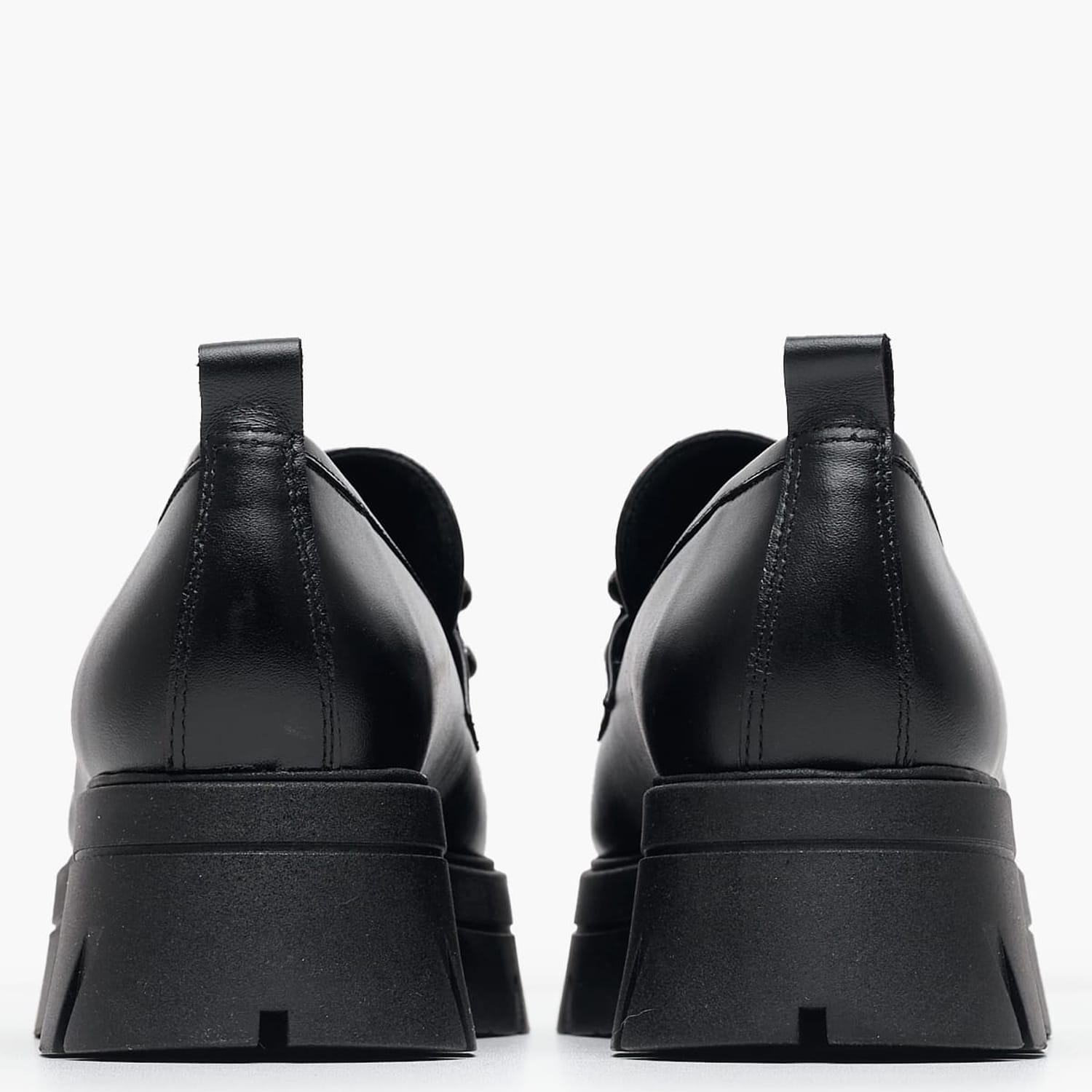 Women Moccasins 3000.4 Black Leather MAKIS KOTRIS Women Moccasins 3000.4 Black Leather MAKIS KOTRIS