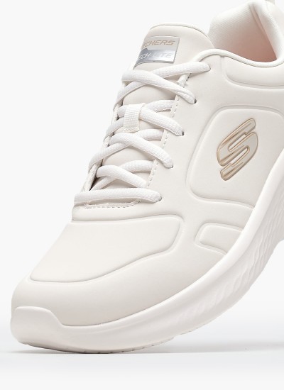 Γυναικεία Παπούτσια Casual 149752 Άσπρο Ύφασμα Skechers