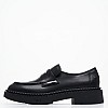 Women Moccasins Medusa Black Leather Ash Women Moccasins Medusa Black Leather Ash