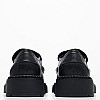 Women Moccasins Medusa Black Leather Ash Women Moccasins Medusa Black Leather Ash