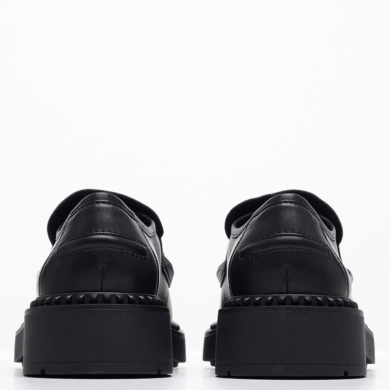 Women Moccasins Medusa Black Leather Ash Women Moccasins Medusa Black Leather Ash