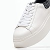 Women Casual Shoes Mody.Strass White Leather Ash Women Casual Shoes Mody.Strass White Leather Ash