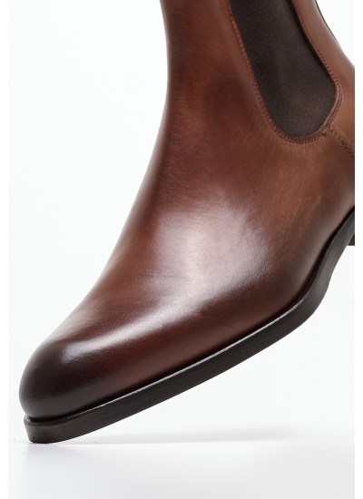 Παιδικά Μποτάκια Arzach Μπλε ECOleather Geox