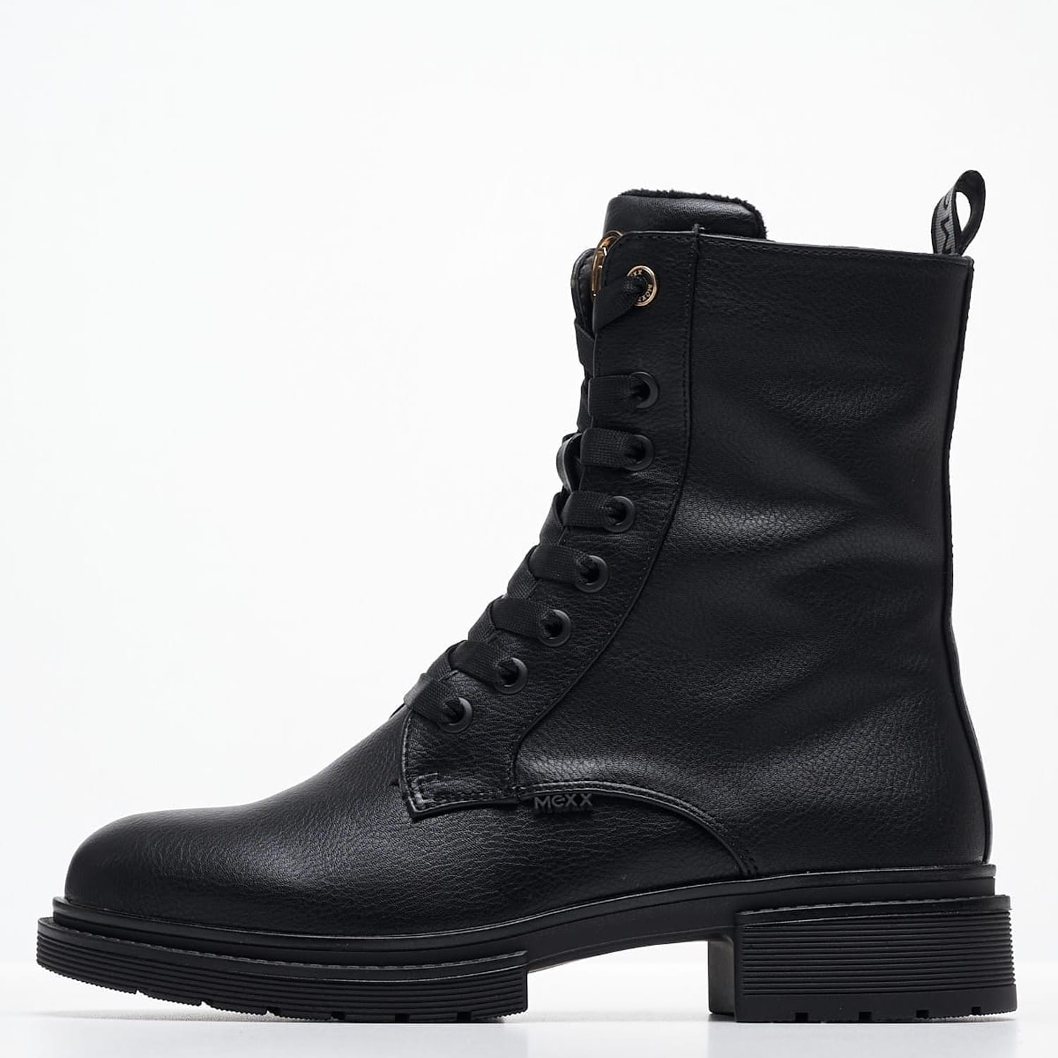 Γυναικεία Μποτάκια Holea.Glad Μαύρο ECOleather Mexx
