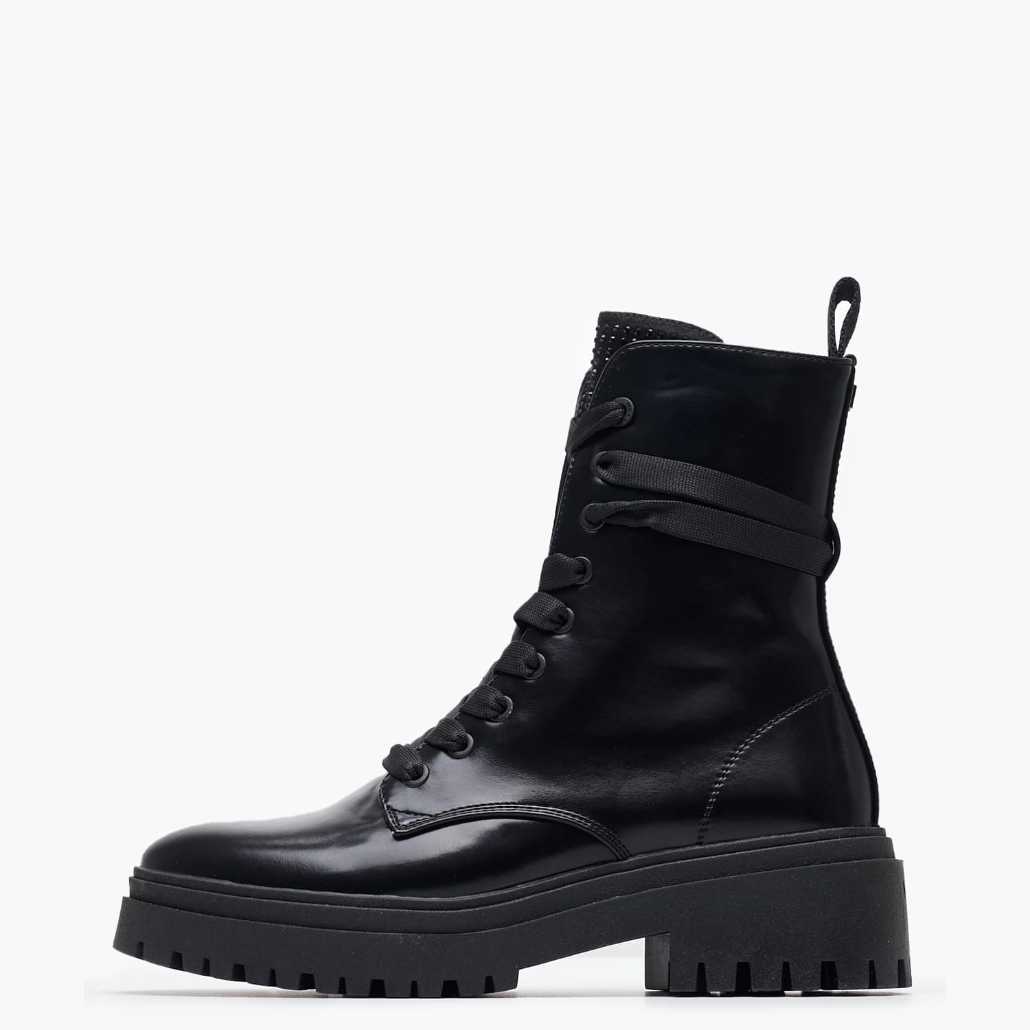 Γυναικεία Μποτάκια Pretty.Keto Μαύρο ECOleather Mexx