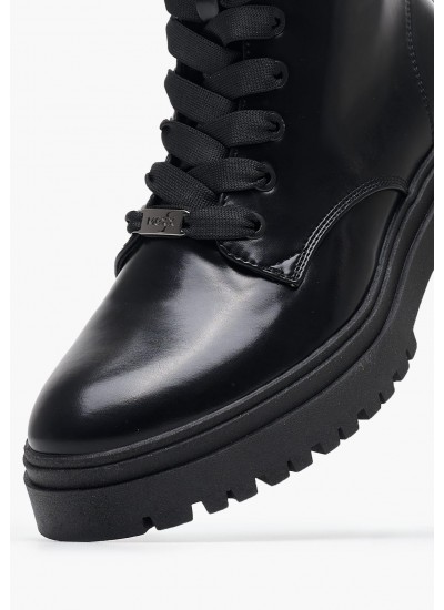 Γυναικεία Μποτάκια 1460.B Μαύρο Δέρμα Dr. Martens