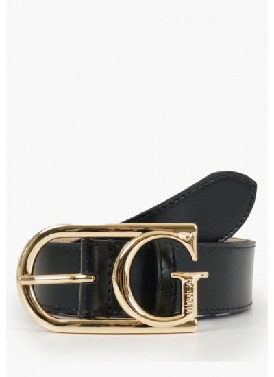 Γυναικείες Τσάντες Gilded.Clutch Μαύρο ECOleather Guess